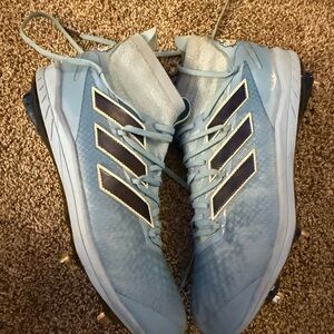 adidas Light Blue Athletic Shoes